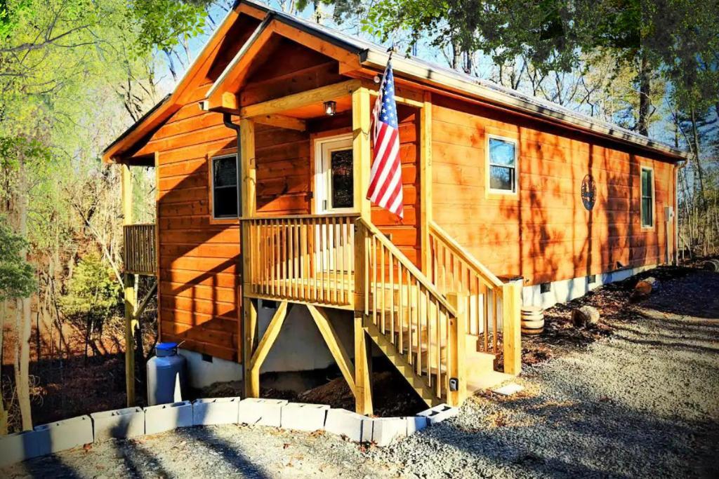 New Serene, Fun & Comfy Cabin- Covered Deck, Grill, Arcade Мърфи Екстериор снимка